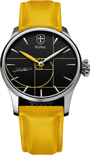 Golden Ratio Watch Biatec Levitas Collection PNG Image