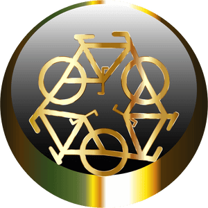 Golden Recycle Icon Png - Recycle Symbol, Transparent Png PNG