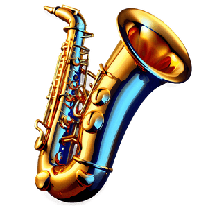 Golden Saxophone PNG 99 PNG