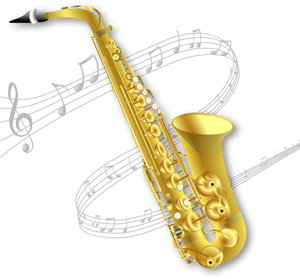 Transparent Background Saxophone Clipart, HD Png Download PNG with transparent background