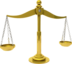 Golden Scalesof Justice PNG