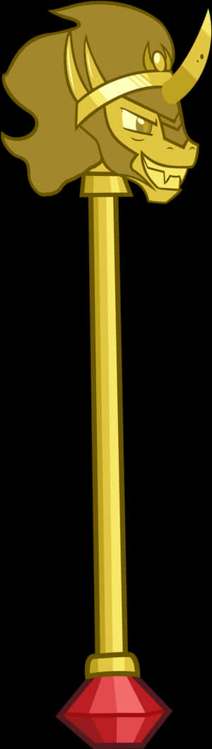 King Clipart Scepter - Scepter King Transparent Background, HD Png Download PNG image with transparent background