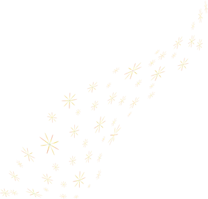 Golden Sparkleson Navy Background PNG Image