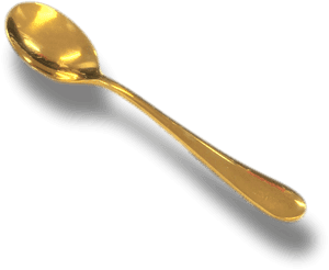 Gold Spoon Png - Spoon, Transparent Png PNG image with transparent background