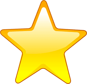 Portable Network Graphics Computer Icons Vector Graphics - Transparent Background Star Icon, HD Png Download PNG