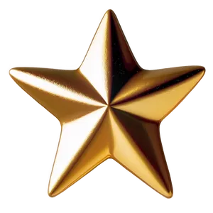 Golden Star Transparent Png 54 PNG Image