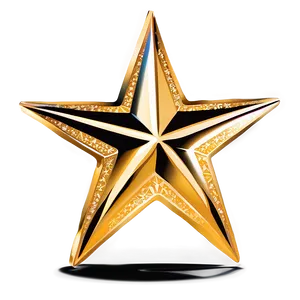 Golden Star Vector Graphic Png Ujs63 PNG Image