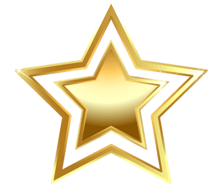 Shandong Golden Stars Clip Art - Vector Golden Stars Png, Transparent Png PNG image with transparent background