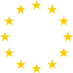 Golden Starson Black Background PNG Image