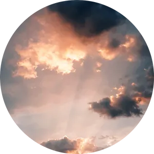 Golden Sunset Cloudscape.jpg PNG Image