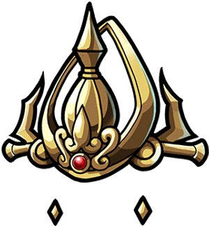 Gear-thunder Gemmed Crown Render - Unison League Thunder Crown PNG image with transparent background