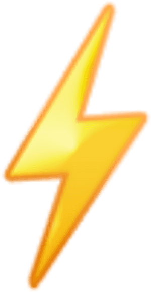 Thunder Yellow Tumblr Kpop Pop Night - Thunder Png PNG image with transparent background