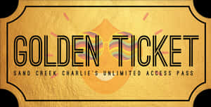 Golden Ticket, HD Png Download PNG