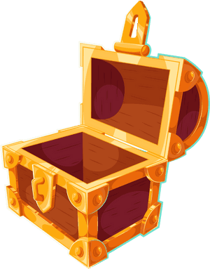 Transparent Open Box Png - Transparent Background Treasure Chest Clipart Png, Png Download PNG image with transparent background