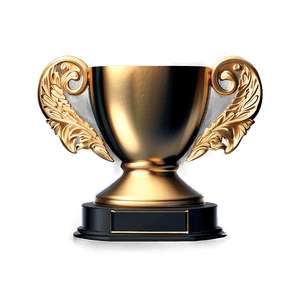 Golden Trophy Award PNG 06242024 PNG