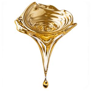 Golden Water Splash PNG 06282024 PNG