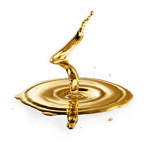 Golden Water Splash PNG ijk51 PNG