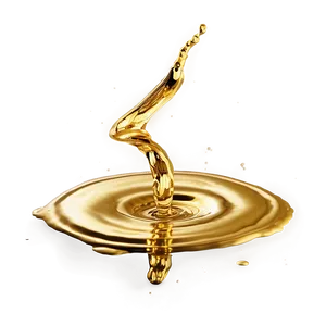 Golden Water Splash Png Ijk51 PNG Image