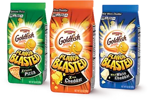 Goldfish Flavor Blasted Varieties PNG Image