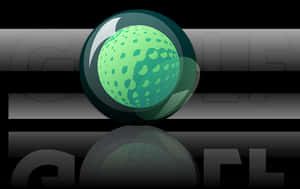 Golf Ball Google Doodle PNG with transparent background