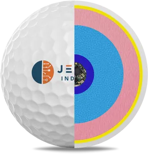 Golf Ball Half Electronics PNG Image