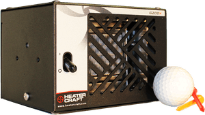 Golf Balland Portable Heater Product PNG image with transparent background