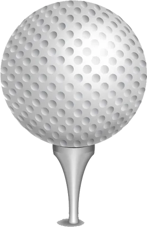 Golf Ballon Tee Graphic PNG Image