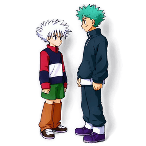 Gon and Killua Best Friends PNG 19 PNG image with transparent background