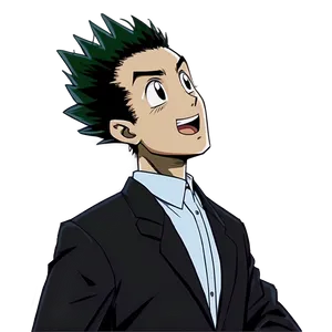 Gon Freecss Cute Expression Png Bfi22 PNG Image