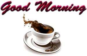 Good Morning Download Png - Cup, Transparent Png PNG image with transparent background