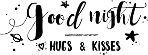 Good Night Typography Stickers For Imessage Messages - Good Night Sticker Png, Transparent Png PNG image with transparent background