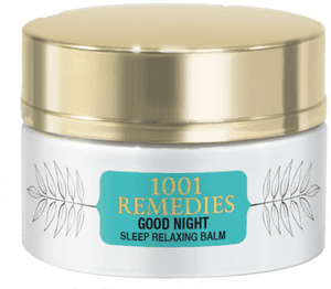 1001 Remedies Good Night 30ml - Good Night Sleep Relaxing Balm, HD Png Download PNG image with transparent background
