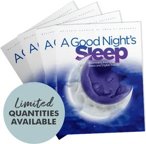 Good Nights Sleep Booklets Limited Edition PNG Image