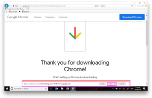 Google Chrome Save Download Dialogue Box, HD Png Download PNG image with transparent background