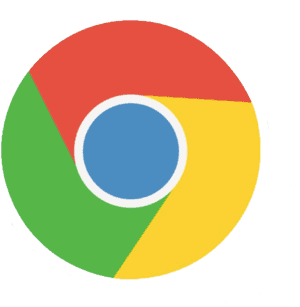 Google Chrome Logo PNG image with transparent background