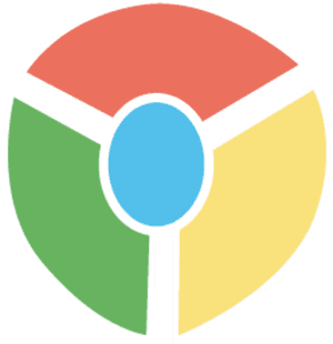 Google Chrome Logo PNG image with transparent background