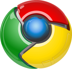 Google Chrome Logo PNG image with transparent background