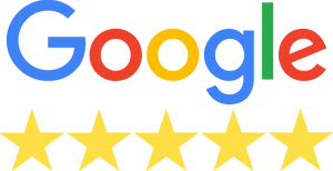 Google Five Star Rating PNG Image