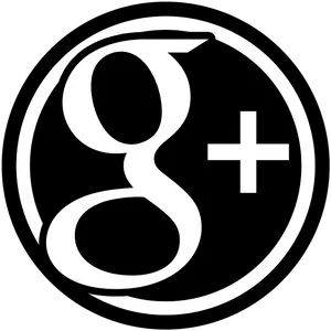 Google Plus_ Logo_ Black Background PNG Image