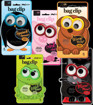 Cks Zeal Googly Eye Magnetic Bag Clips - Googly Eyes PNG