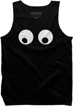 Googly Eyes Tank Top PNG Image