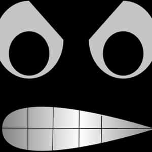 Googly Eyes Png Angry With Mouth Clip Art At Clker - Clip Art PNG
