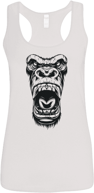 Vector Illustration Ferocious Gorilla Head, HD Png Download PNG image with transparent background