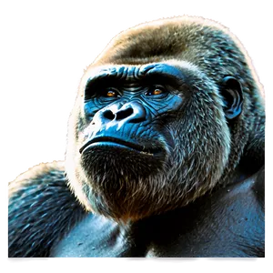 Gorilla On Rage Mode Png Xpj PNG Image