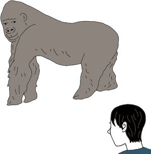 Gorilla - Eaten By A Gorilla, HD Png Download PNG image with transparent background