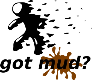 Got Mud Splatter Graphic PNG Image