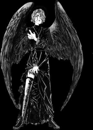 Transparent Anime Angel Png - Angel Sanctuary Belial Fanart, Png Download PNG