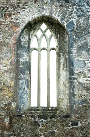 Gothic Architecture Window PNG Image