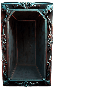 Gothic Coffin PNG 05242024 PNG image with transparent background