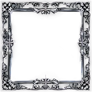 Gothic Frame Border Png Kln PNG Image